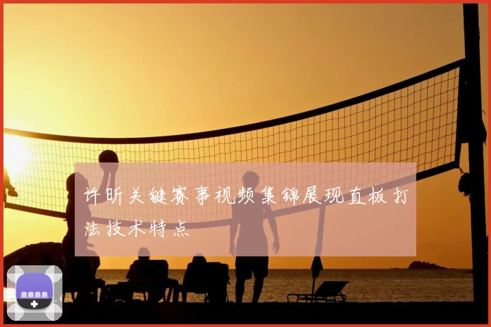 许昕关键赛事视频集锦展现直板打法技术特点