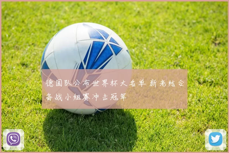 德国队公布世界杯大名单 新老结合备战小组赛冲击冠军