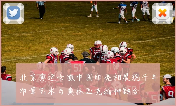 北京奥运会徽中国印亮相展现千年印章艺术与奥林匹克精神融合